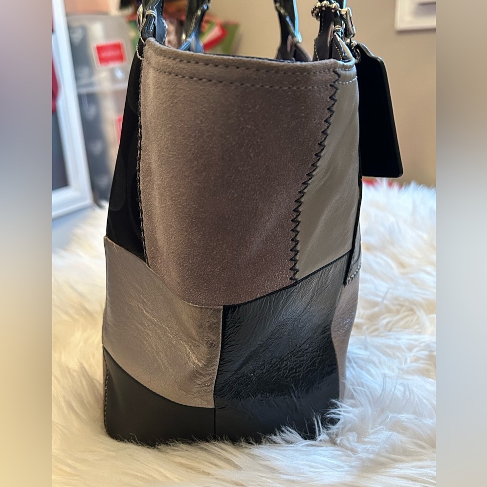 Coach Bleeker Legacy Patchwork Handbag - image 7